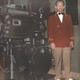 Woodrow Wise Jr. in the projection booth of a Virginia theater in an undated photo from the 1960s.
